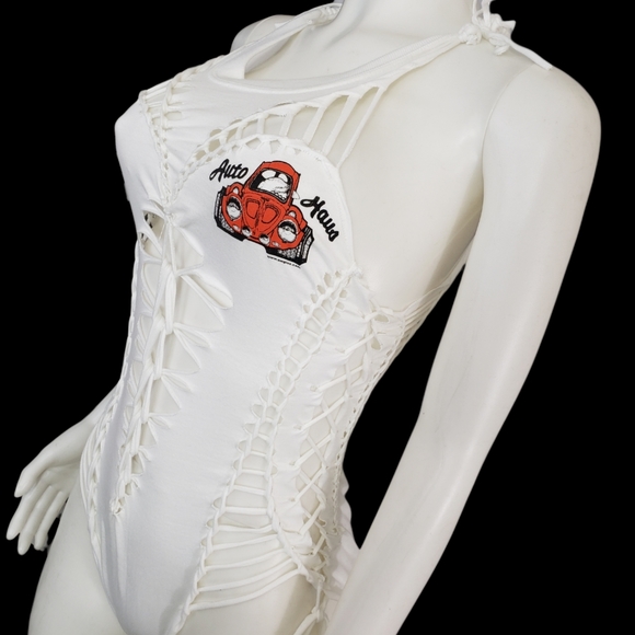 Empi Limited Edition Auto Haus WHT Cut Bodysuit - Picture 3 of 8